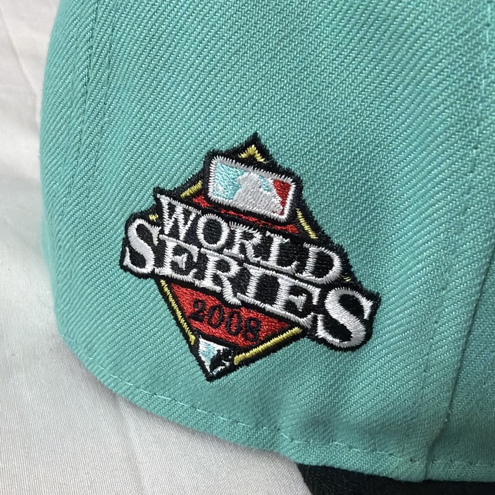 Philadelphia Phillies MLB Lids Hat Drop "Ice Cream Chocolate Mint" 59FIFTY 6 7/8 - Picture 2 of 16